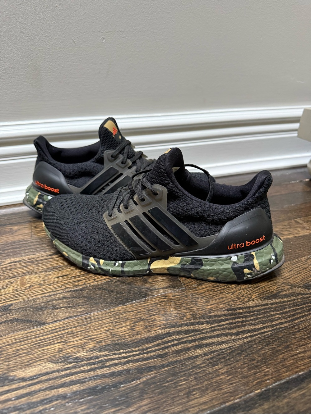 RARE Adidas Ultraboost 5.0 DNA with camo pattern